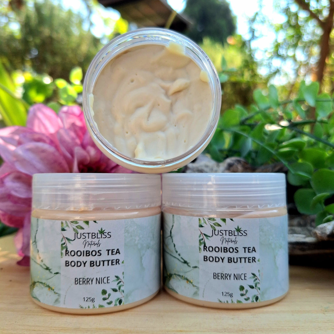 Rooibos Tea Body Butter – Deep Hydration & Antioxidant Care (Various Scents)