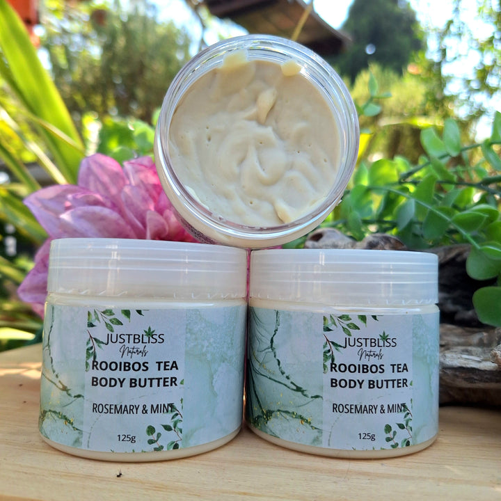 Rooibos Tea Body Butter – Deep Hydration & Antioxidant Care (Various Scents)