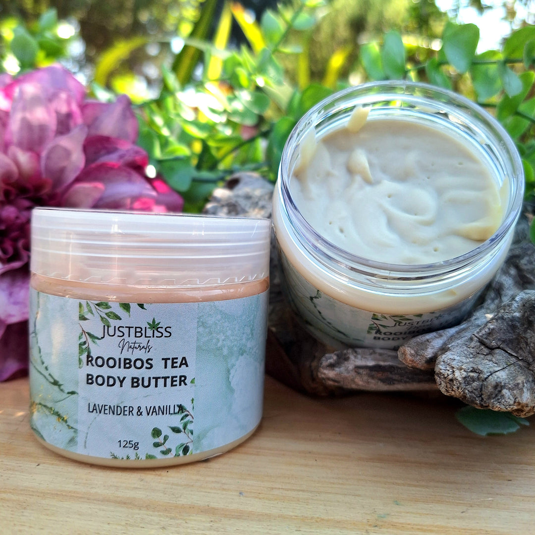 Rooibos Tea Body Butter – Deep Hydration & Antioxidant Care (Various Scents)