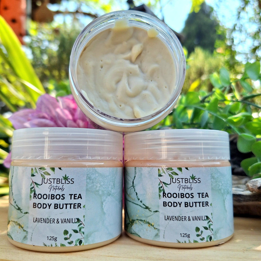 Rooibos Tea Body Butter – Deep Hydration & Antioxidant Care (Various Scents)