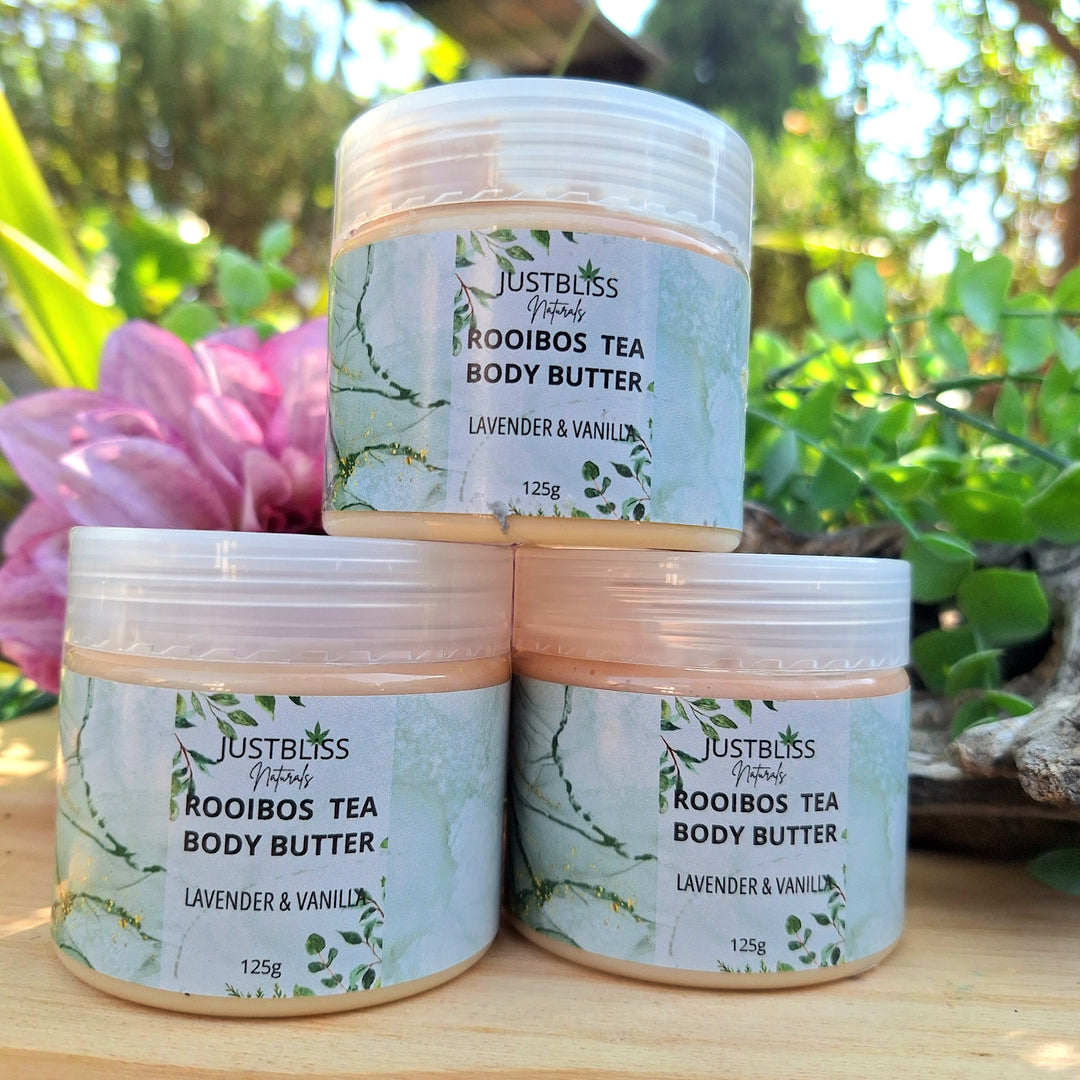 Rooibos Tea Body Butter – Deep Hydration & Antioxidant Care (Various Scents)