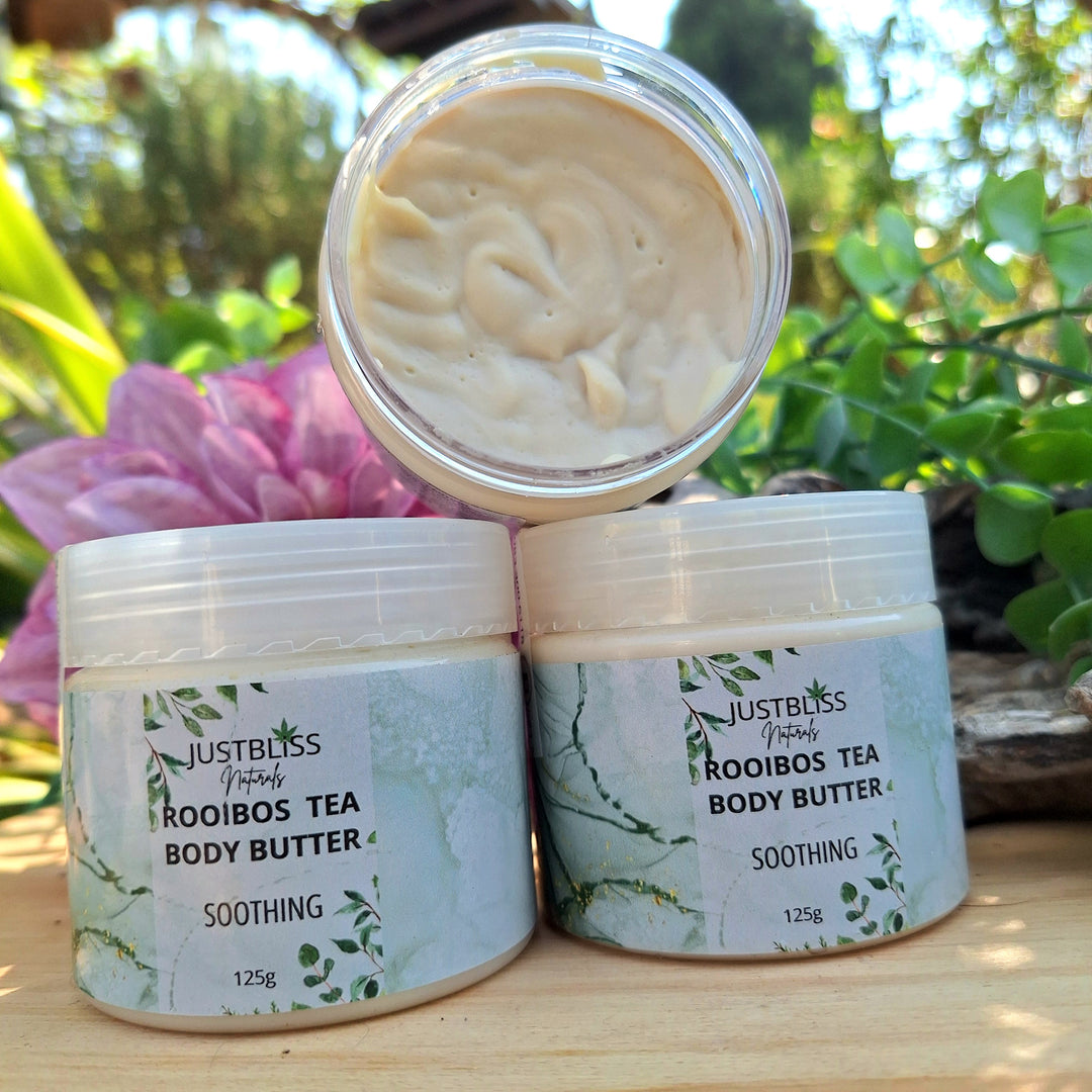 Rooibos Tea Body Butter – Deep Hydration & Antioxidant Care (Various Scents)