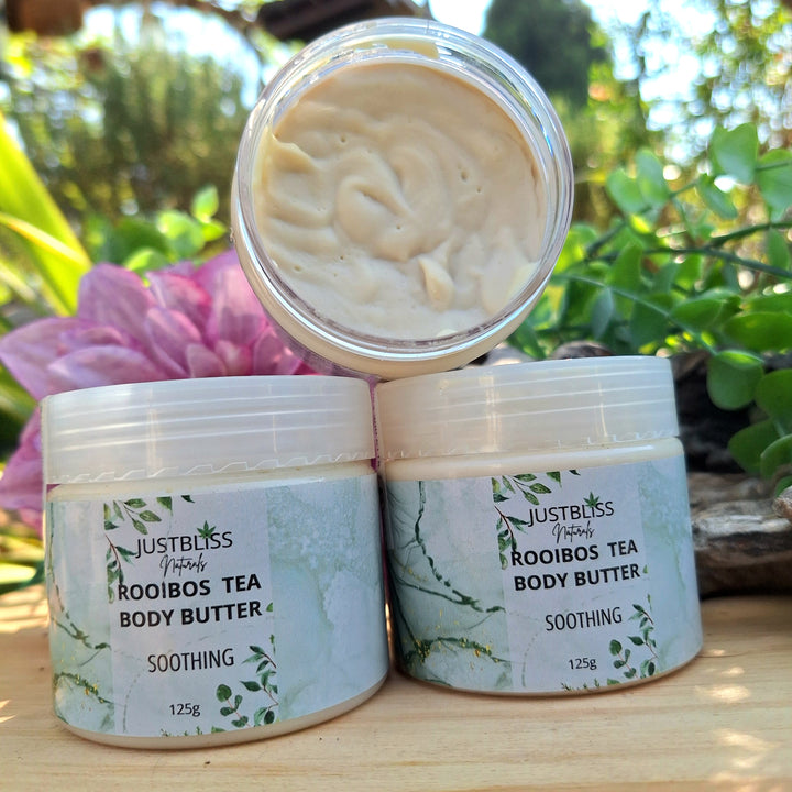 Rooibos Tea Body Butter – Deep Hydration & Antioxidant Care (Various Scents)