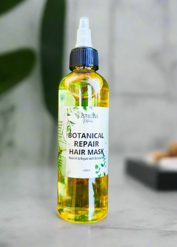 Botanical Repair Hair Mask with Batana Oil & Rosemary – Strengthens & Revives