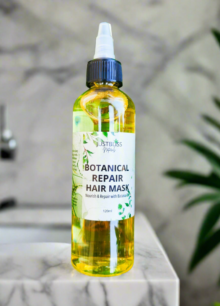Botanical Repair Hair Mask with Batana Oil & Rosemary – Strengthens & Revives