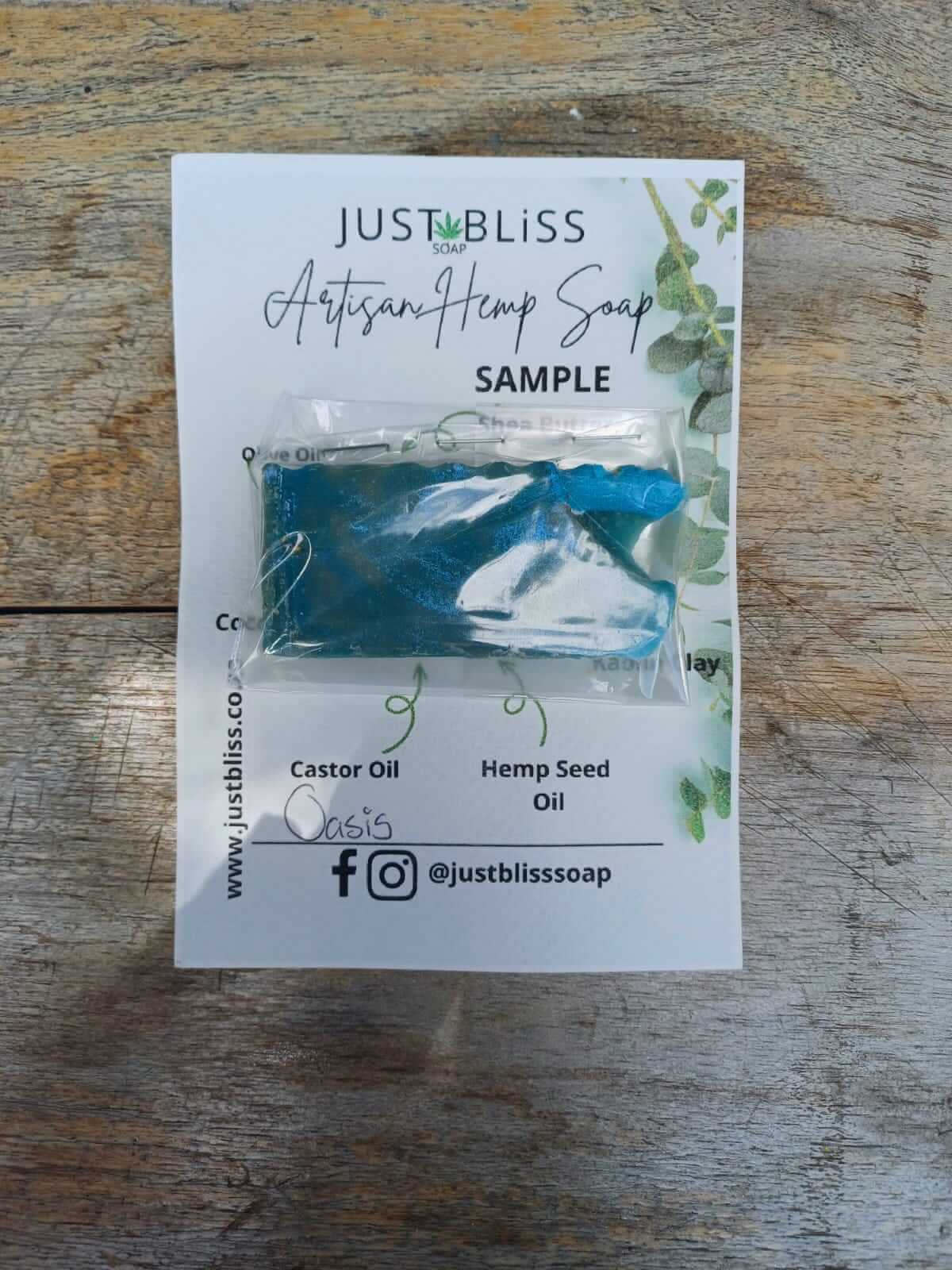 SOAP BAR: Sample - JUSTBLiSS Naturals