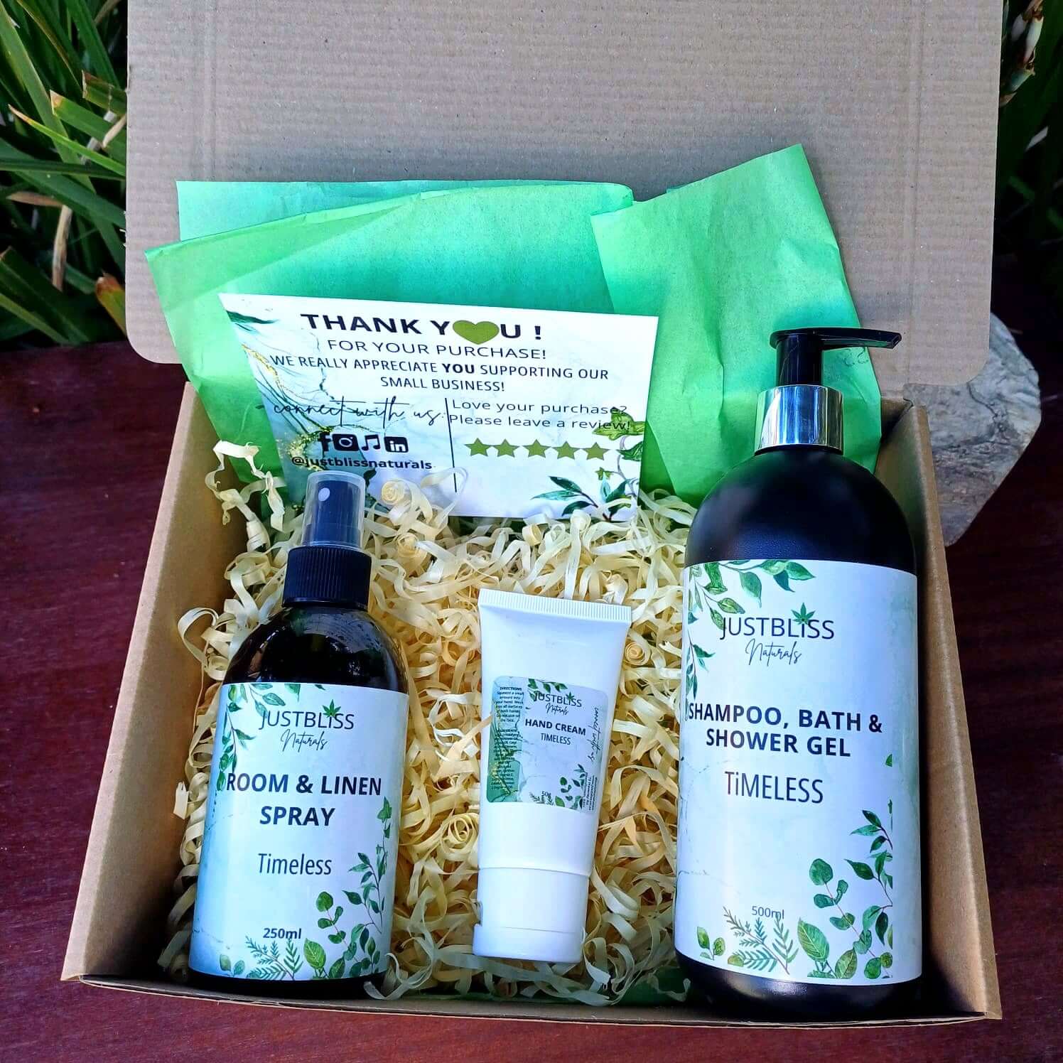 GIFT BOX: Timeless - JUSTBLiSS Naturals