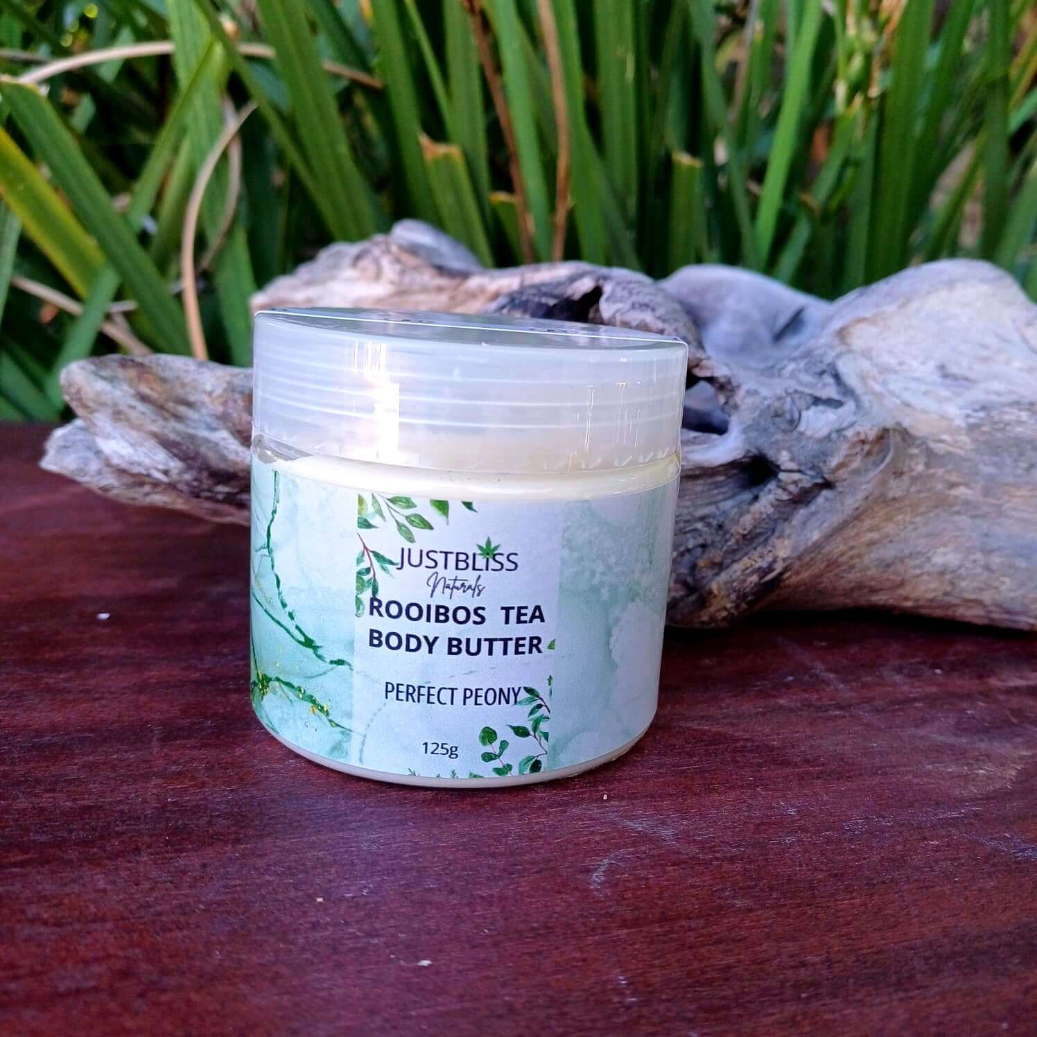 Rooibos Tea BODY BUTTER: Perfect Peony - JUSTBLiSS Naturals