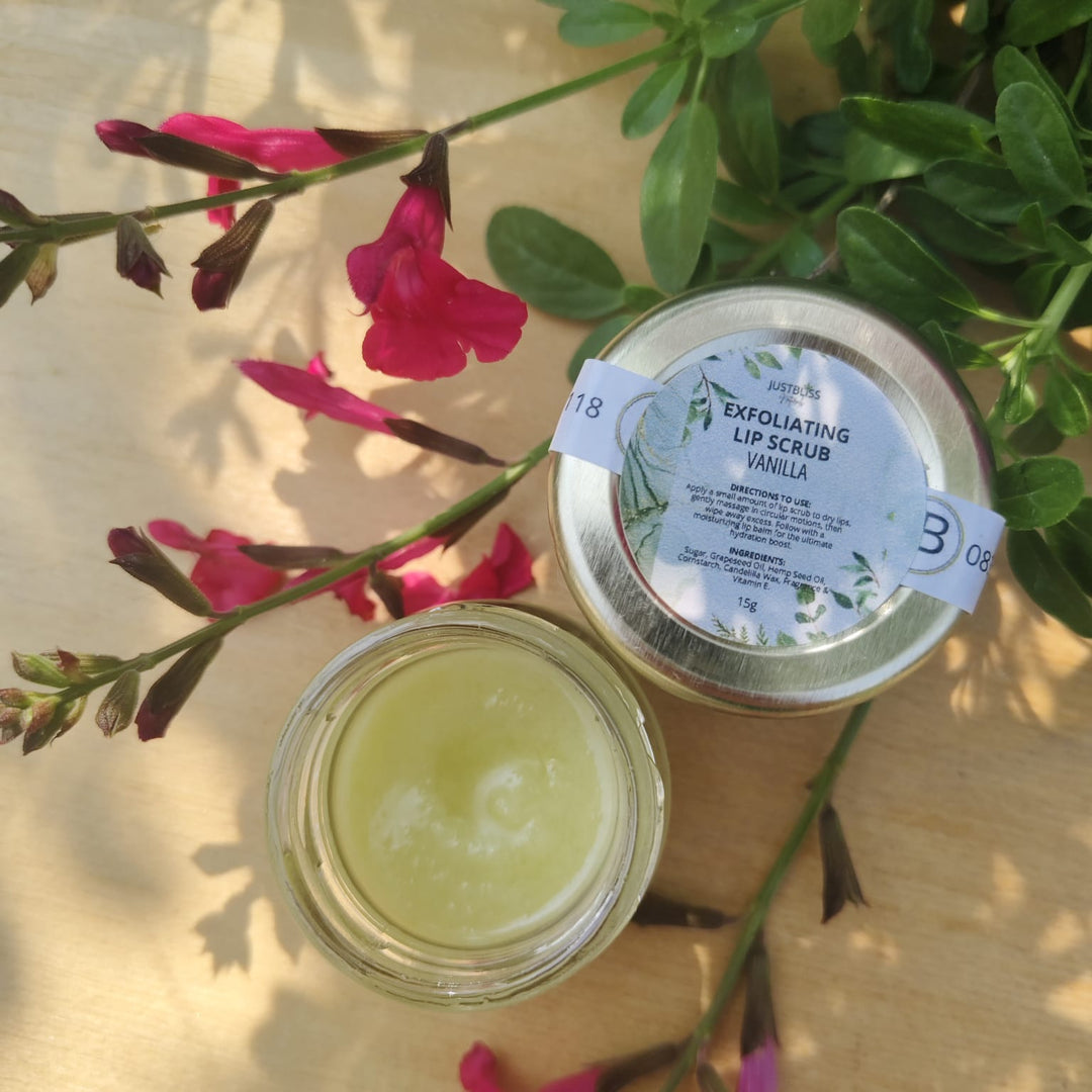 Summer Glow Lip Scrub – Natural Exfoliating & Hydrating Lip Care