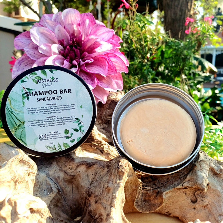 Eco-Friendly Shampoo Bar in Tin – Plant-Based, Travel Ready