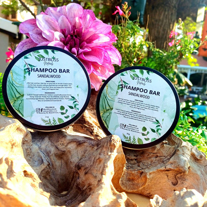 Eco-Friendly Shampoo Bar in Tin – Plant-Based, Travel Ready