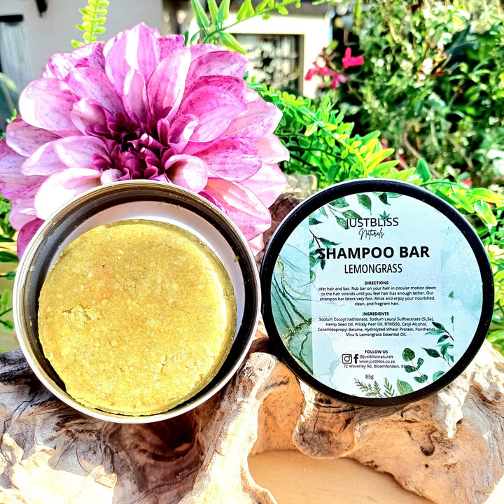 Eco-Friendly Shampoo Bar in Tin – Plant-Based, Travel Ready