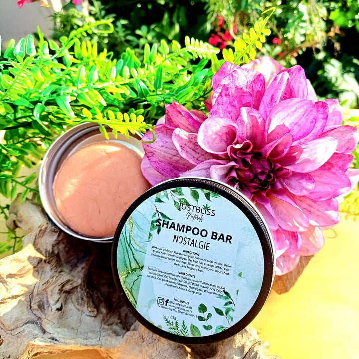 Eco-Friendly Shampoo Bar in Tin – Plant-Based, Travel Ready