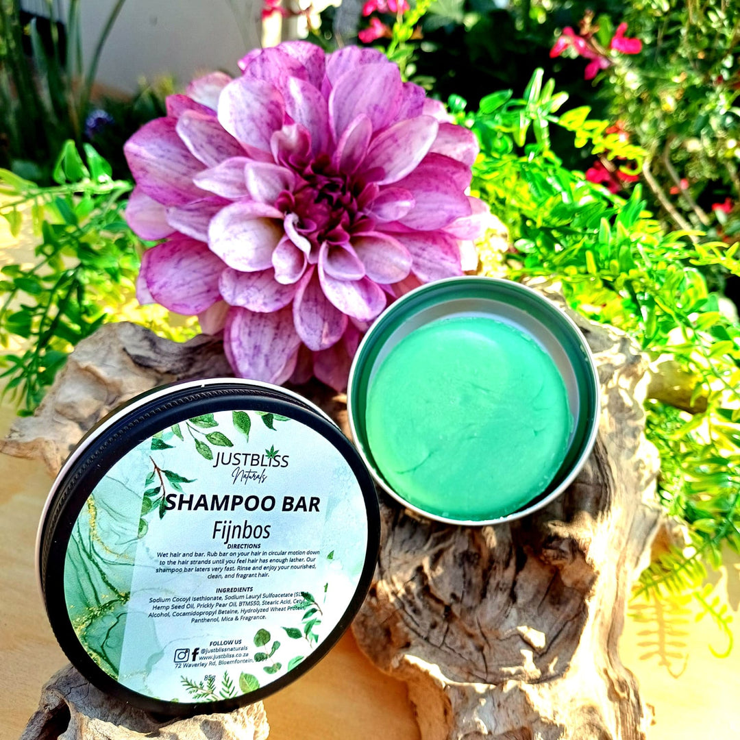 Eco-Friendly Shampoo Bar in Tin – Plant-Based, Travel Ready