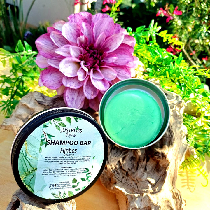 Eco-Friendly Shampoo Bar in Tin – Plant-Based, Travel Ready