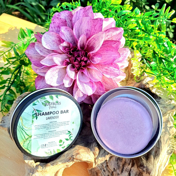 Eco-Friendly Shampoo Bar in Tin – Plant-Based, Travel Ready