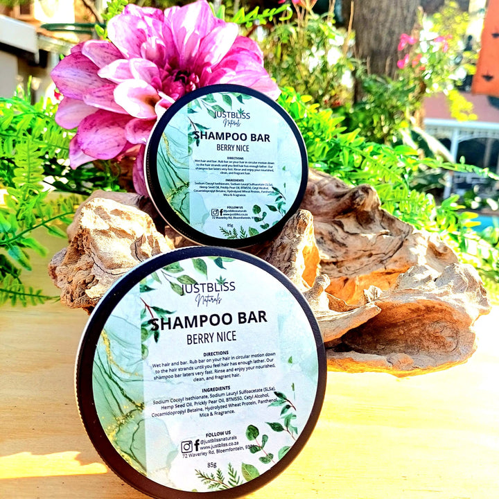 Eco-Friendly Shampoo Bar in Tin – Plant-Based, Travel Ready