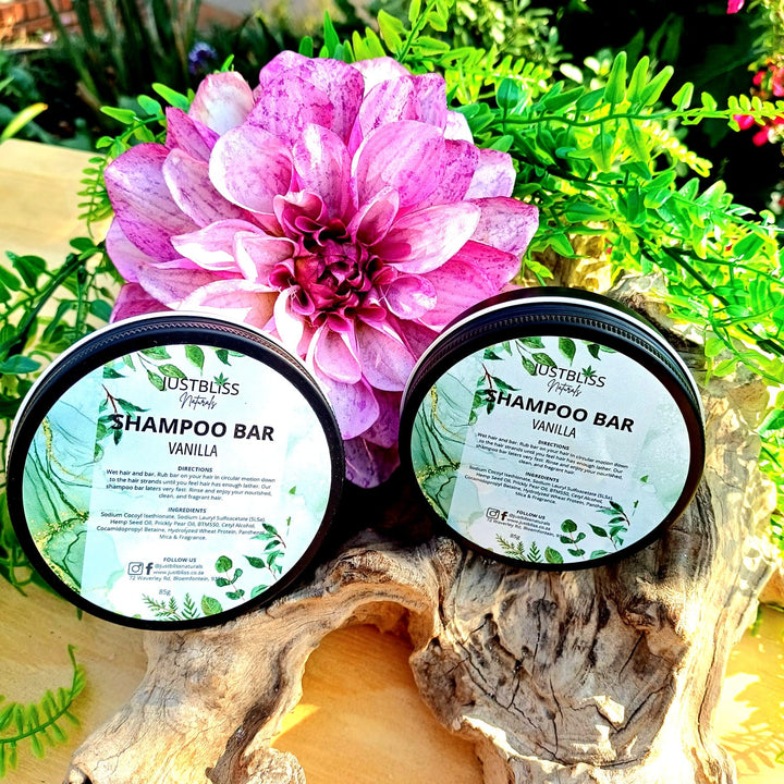 Eco-Friendly Shampoo Bar in Tin – Plant-Based, Travel Ready