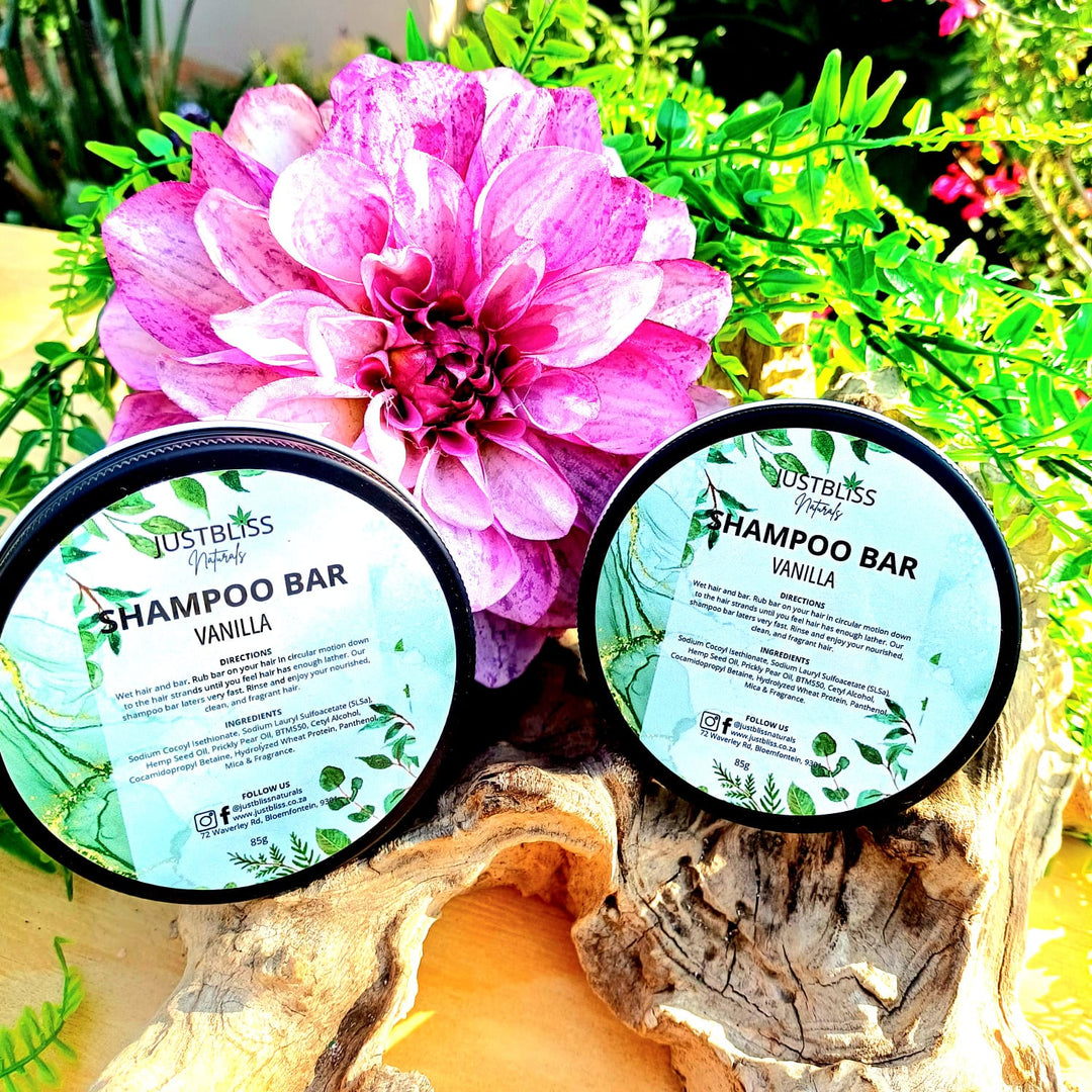 Eco-Friendly Shampoo Bar in Tin – Plant-Based, Travel Ready