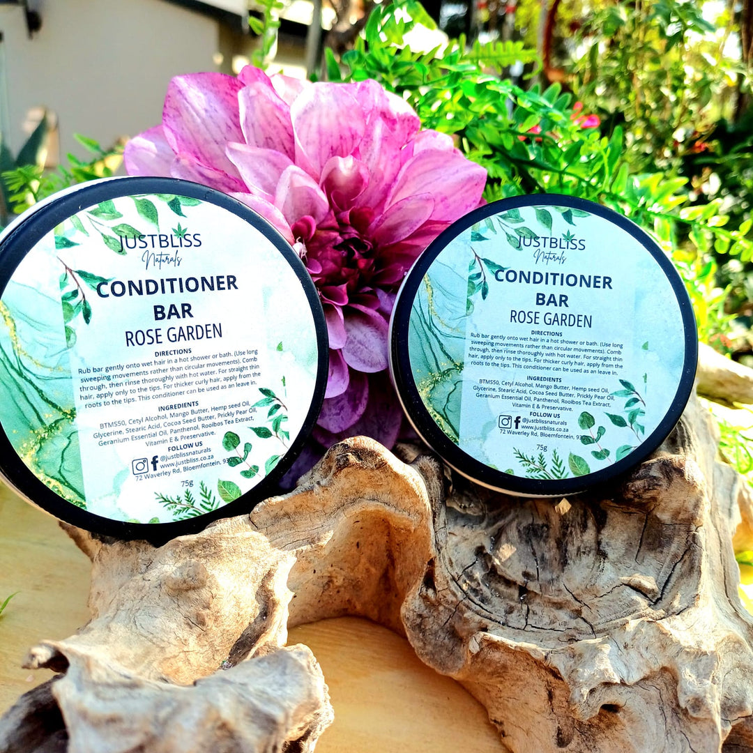 Nourishing Hair Conditioner Bar in Tin – Zero Waste, Plant-Based Care