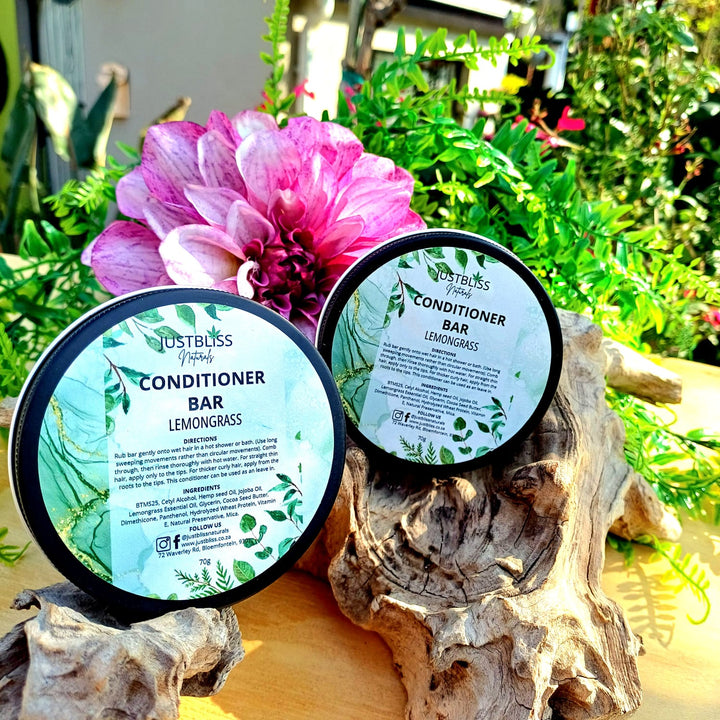 Nourishing Hair Conditioner Bar in Tin – Zero Waste, Plant-Based Care