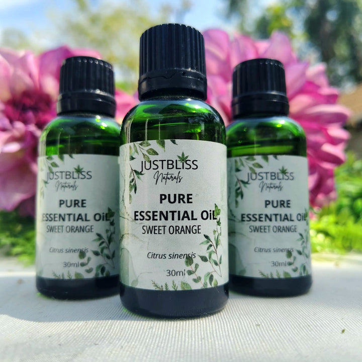 Sweet Orange Essential Oil (Organic) – Uplifting & Pure by JUSTBLiSS