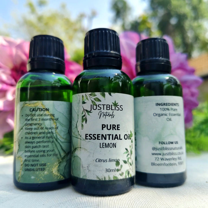 Organic Lemon Essential Oil – Uplifting & Purifying Citrus Power