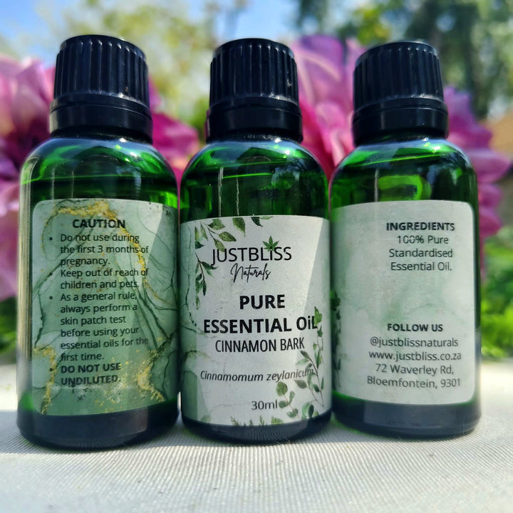 Cinnamon Bark Essential Oil (Standard) – Pure, Warming Aromatherapy