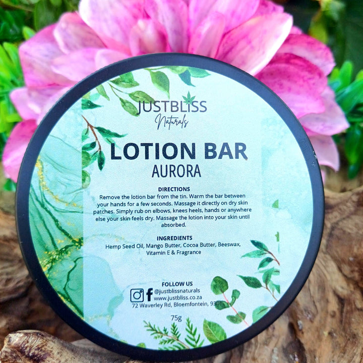 Moisturizing Lotion Bar – Nourishing Solid Balm for Dry Skin | JUSTBLiSS