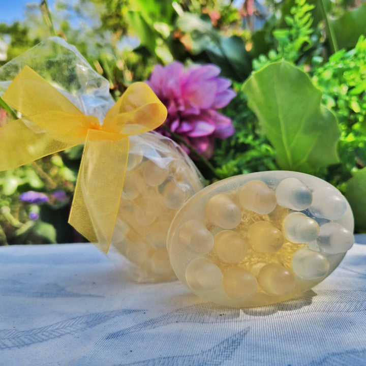 Loofah Scrub Soap Bar (Fruity) – Natural Exfoliation for Smooth Skin