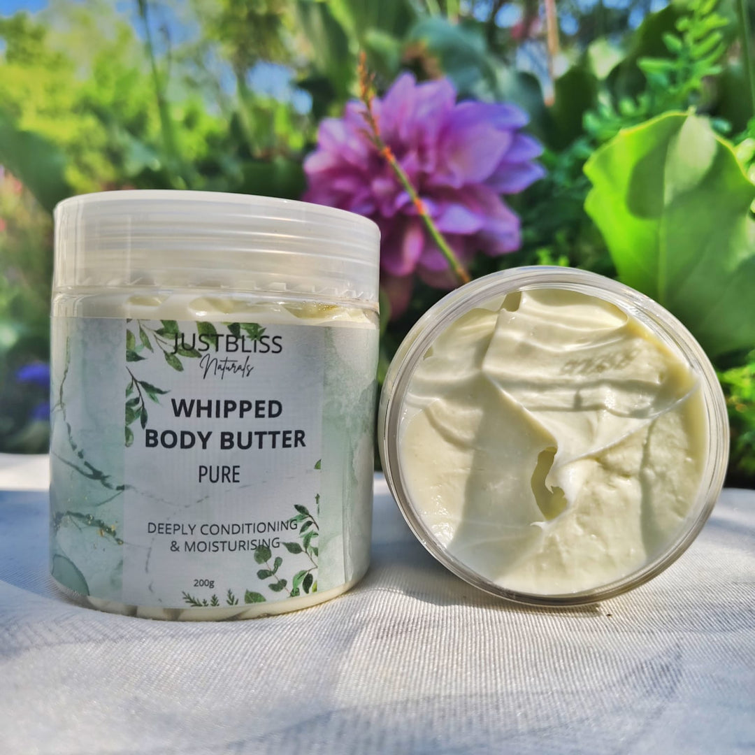 Whipped Body Butter – Luxurious Natural Moisturizer (200g, Various Scents)