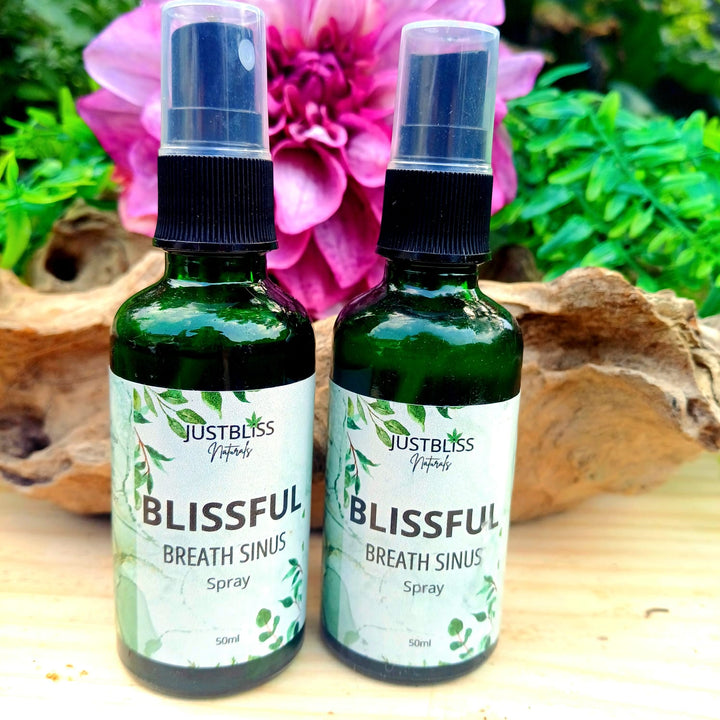 Natural Sinus Relief Spray – Blissful Breathe with Menthol & Botanicals