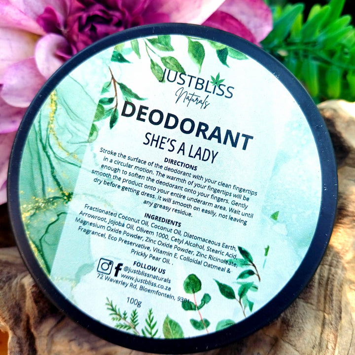 Aluminium-Free Natural Deodorant – Gentle, Long-Lasting Freshness