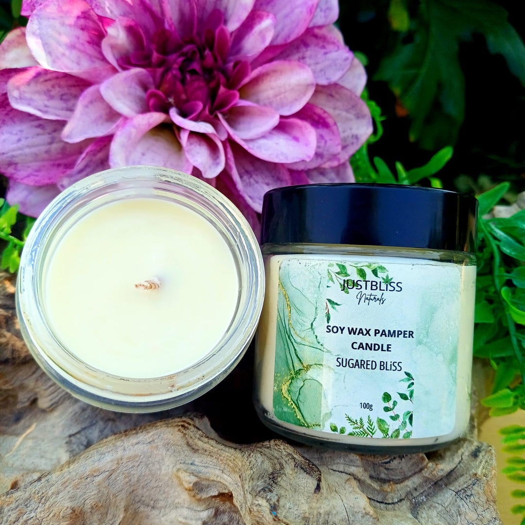 Pamper Soy Massage Candle 100ml – Multi-Use, Natural Scents