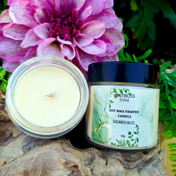 Pamper Soy Massage Candle 100ml – Multi-Use, Natural Scents