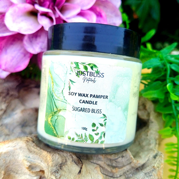 Pamper Soy Massage Candle 100ml – Multi-Use, Natural Scents