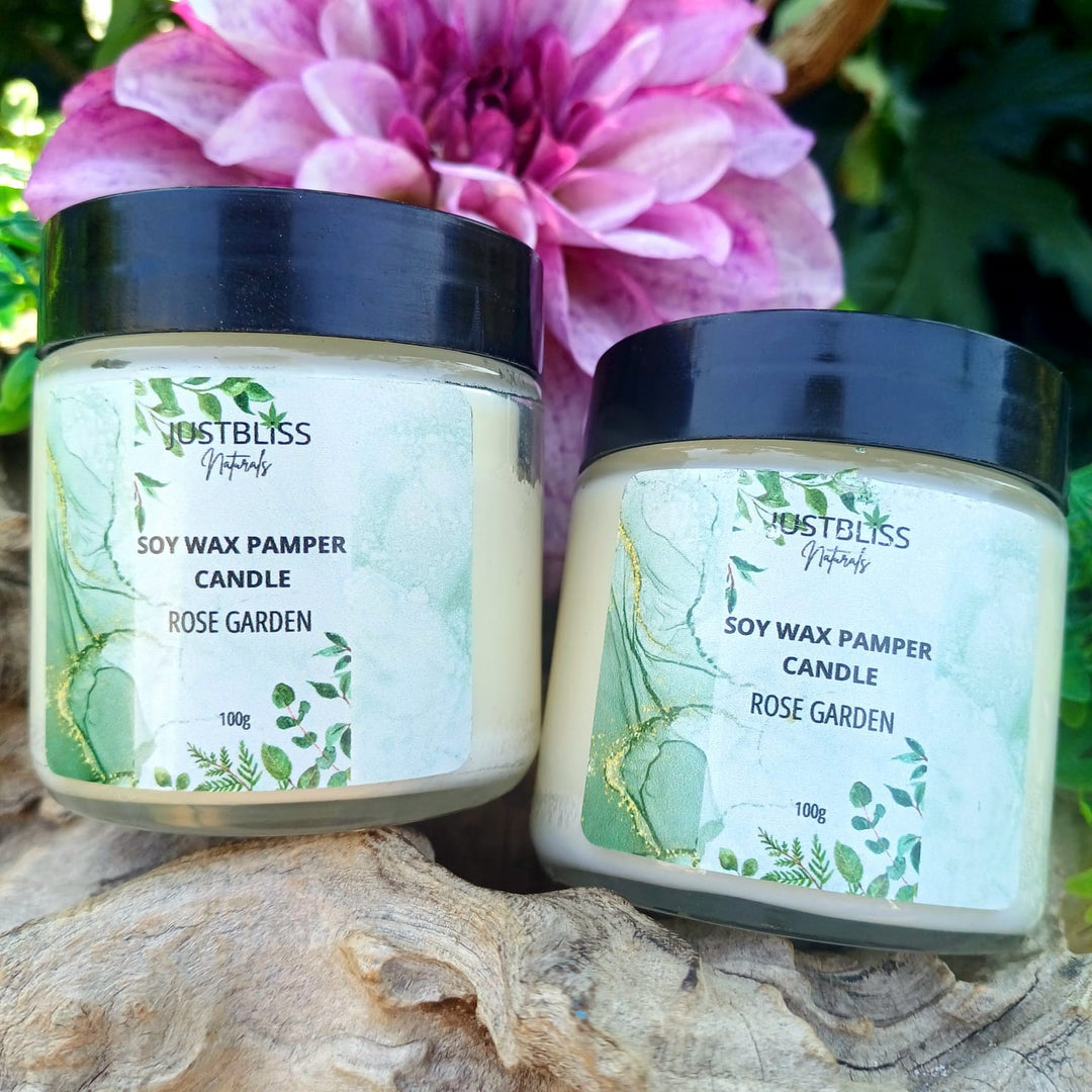 Pamper Soy Massage Candle 100ml – Multi-Use, Natural Scents
