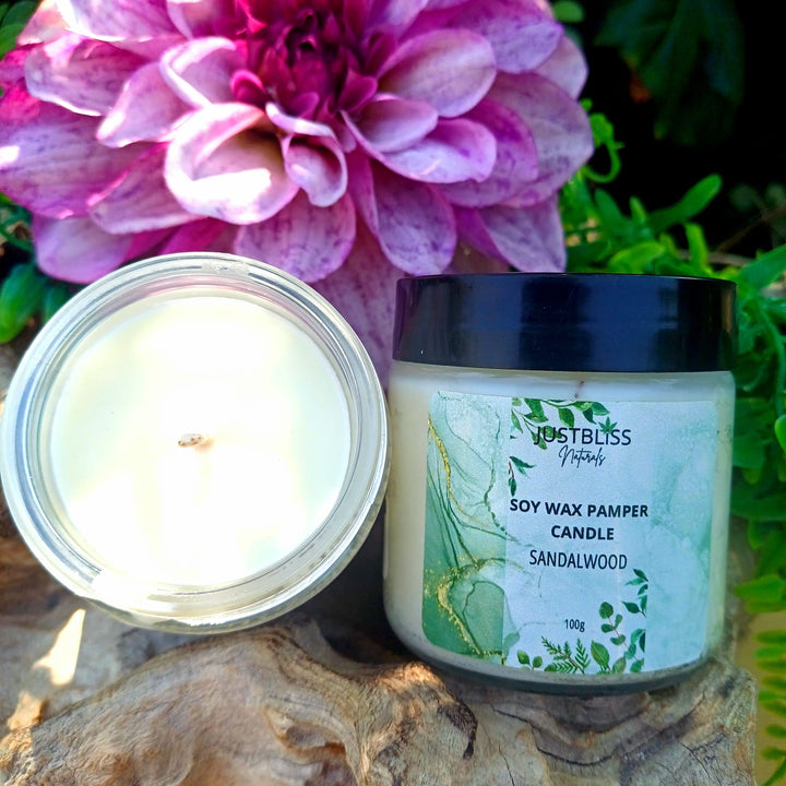 Pamper Soy Massage Candle 100ml – Multi-Use, Natural Scents