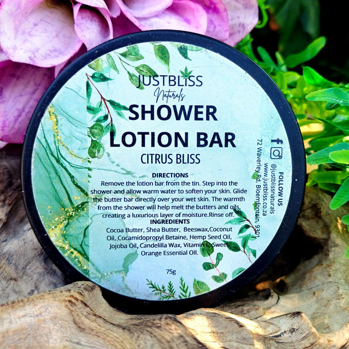 BATH & SHOWER:  Citrus Bliss Shower Lotion Bar