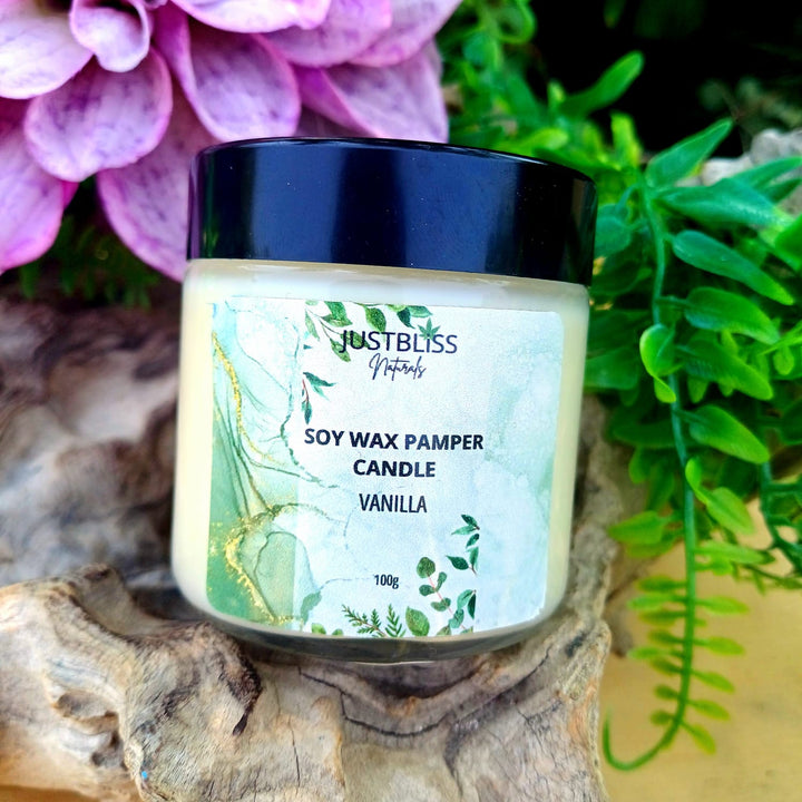 Pamper Soy Massage Candle 100ml – Multi-Use, Natural Scents