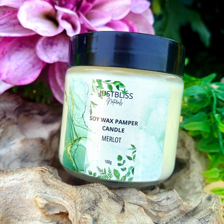 Pamper Soy Massage Candle 100ml – Multi-Use, Natural Scents