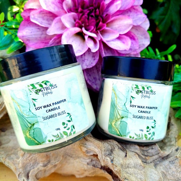 Pamper Soy Massage Candle 100ml – Multi-Use, Natural Scents