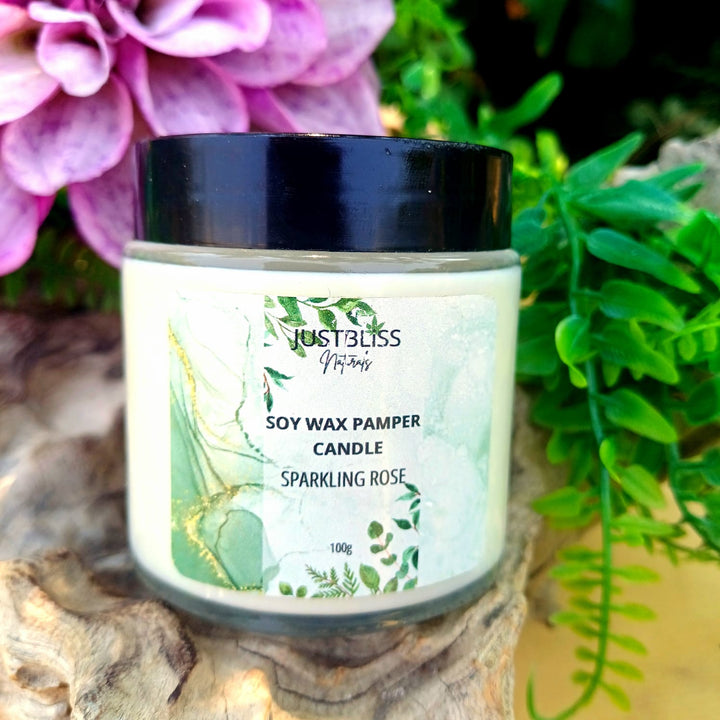 Pamper Soy Massage Candle 100ml – Multi-Use, Natural Scents