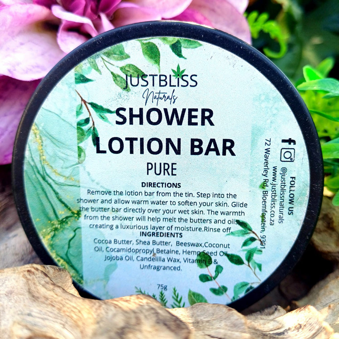BATH & SHOWER:  Pure Shower Lotion Bar - Hydrate, Nourish & Smooth Skin