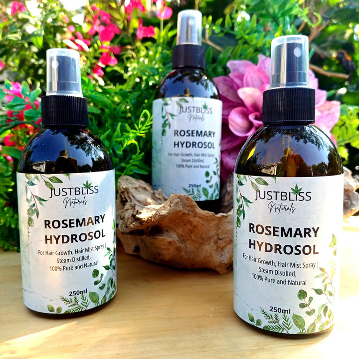 Rosemary Hydrosol Hair Growth Mist – 100% Natural & Pure