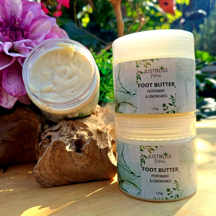 Peppermint & Lemongrass Foot Care Balm – Deep Natural Hydration & Relief