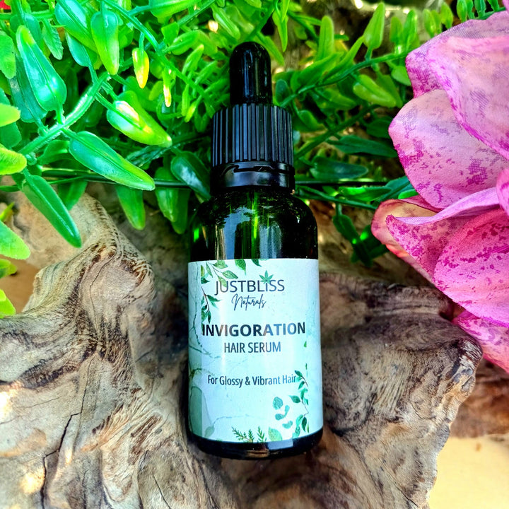 Invigorating Hair Serum – Hemp & Prickly Pear Oils for Natural Shine