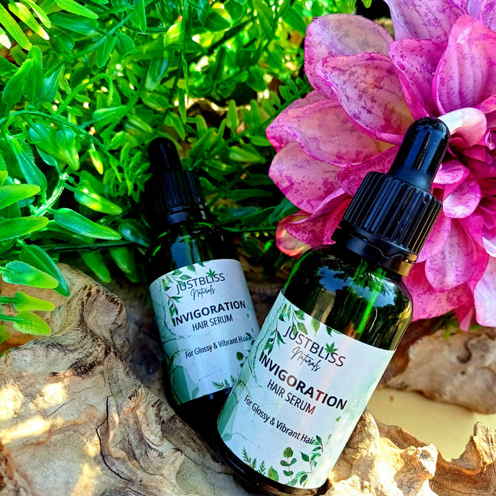 Invigorating Hair Serum – Hemp & Prickly Pear Oils for Natural Shine