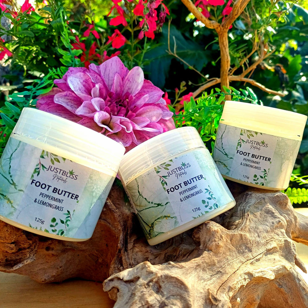 Peppermint & Lemongrass Foot Care Balm – Deep Natural Hydration & Relief