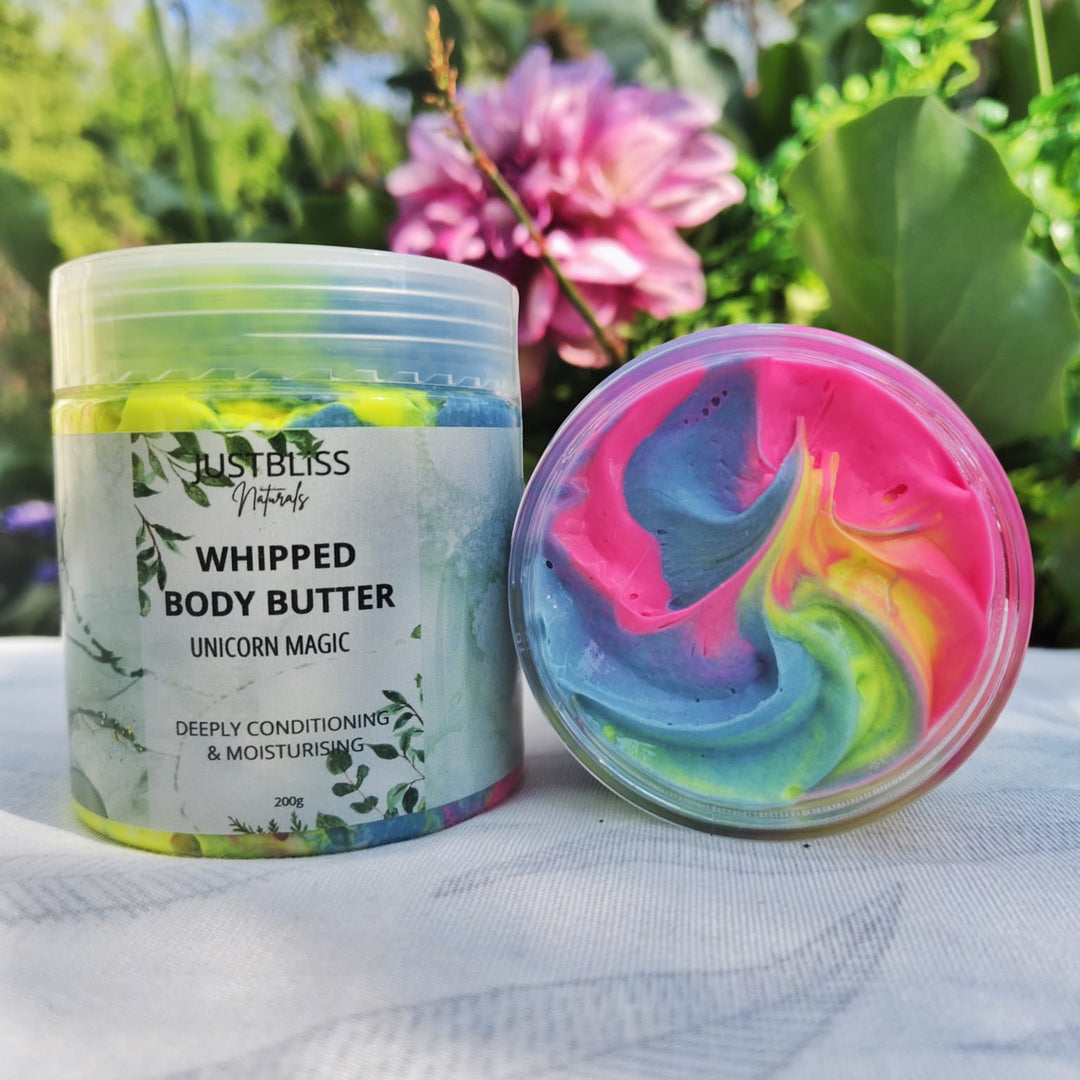 Whipped Body Butter – Luxurious Natural Moisturizer (200g, Various Scents)